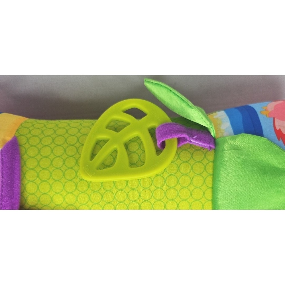 Baby Einstein Sea Life Round Learning Activity Pillow Blue Reef Rainforest - Picture 5 of 11
